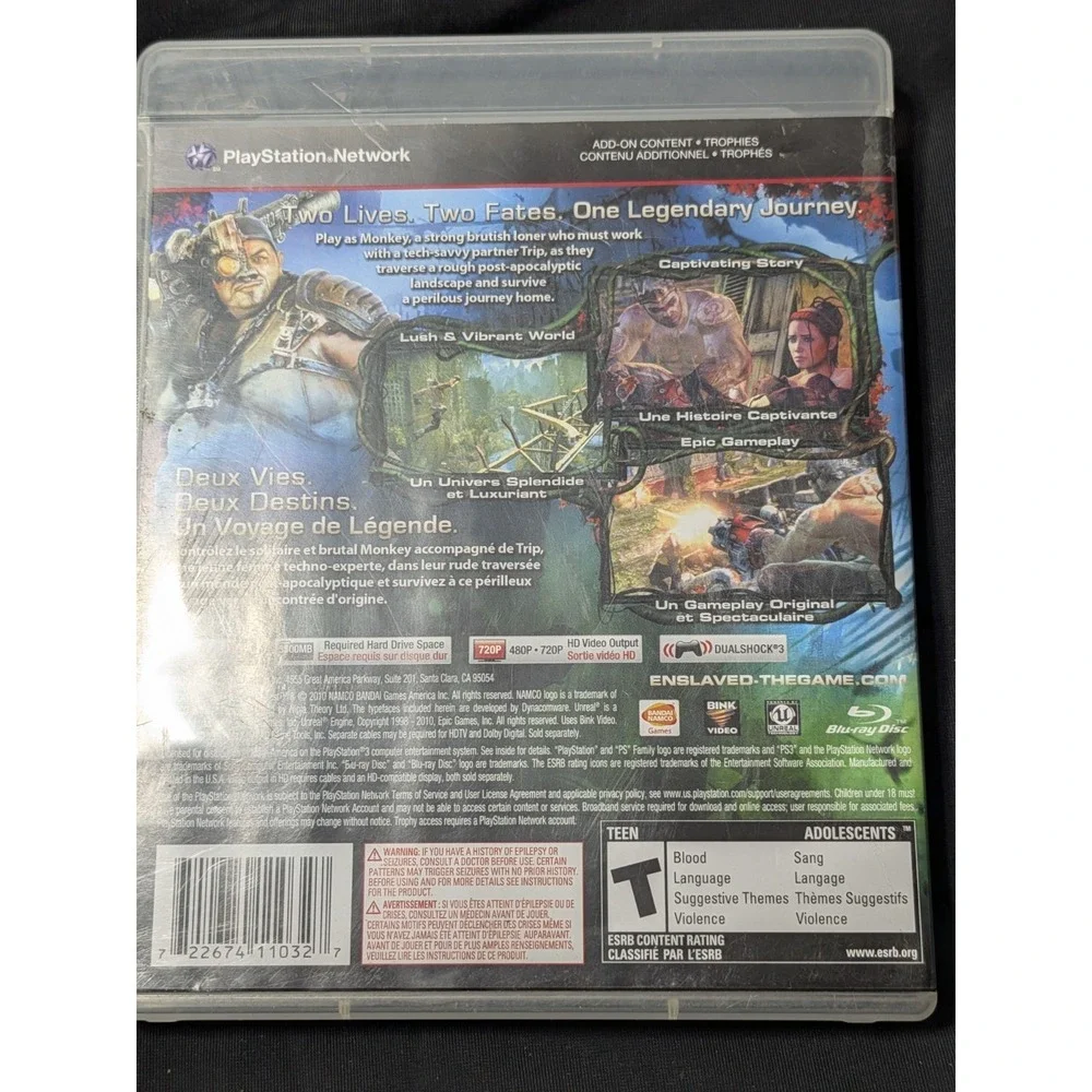 Enslaved: Odyssey‎ to the West (Sony PlayStation 3, 2010)
